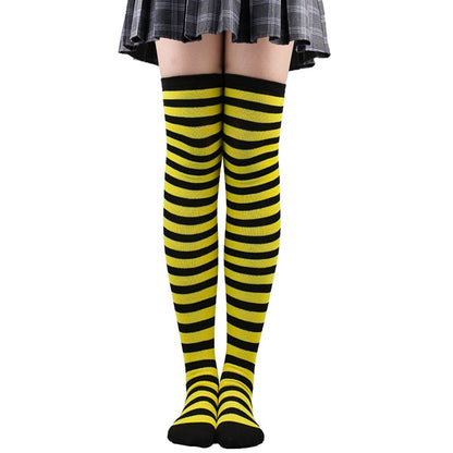 Striped Thigh-Highs (Thin/Thick)