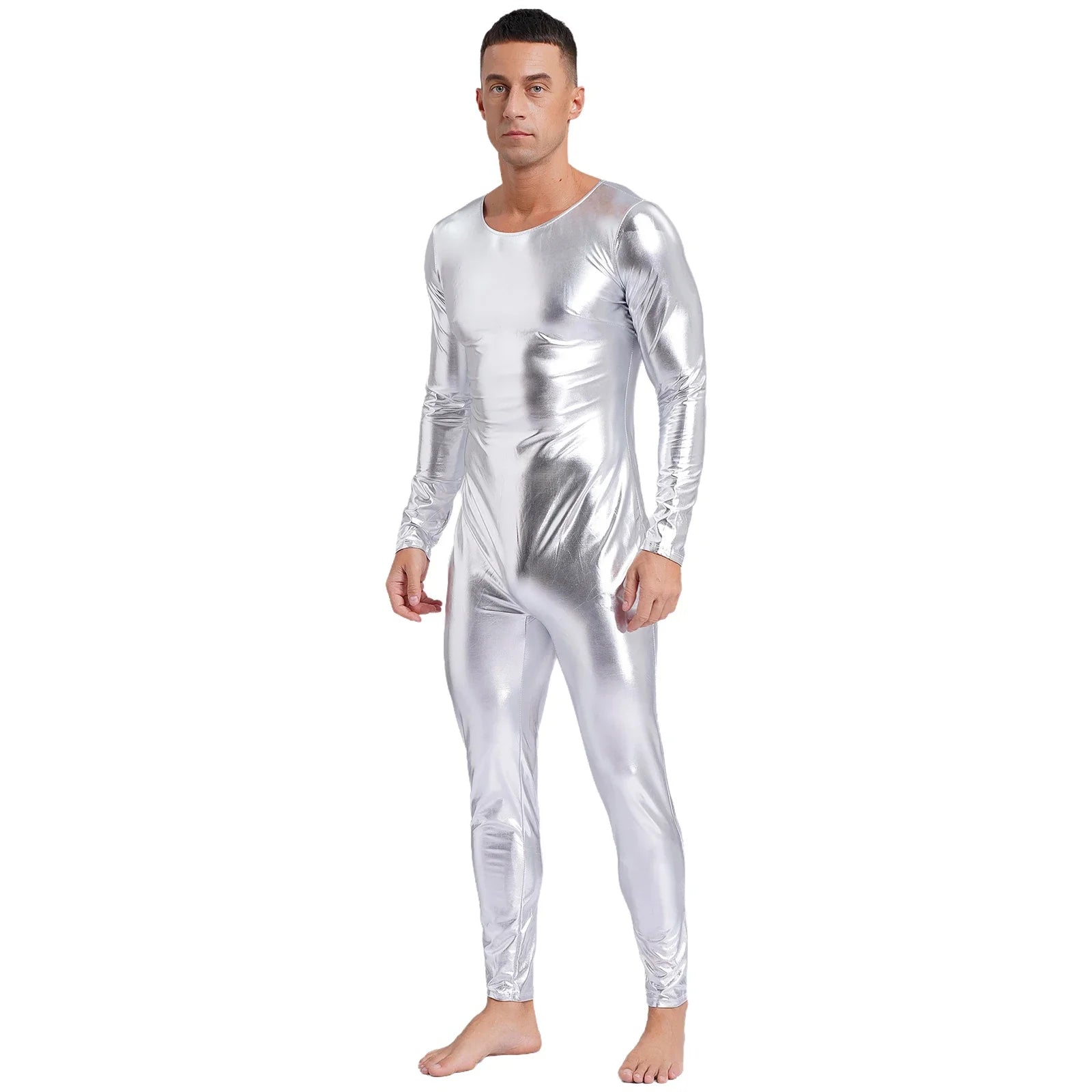Galactic Vogue Metallic Bodysuit