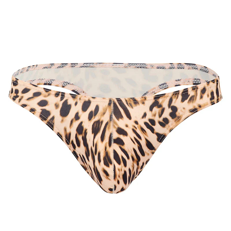 Retro Leopard Low Rise Briefs