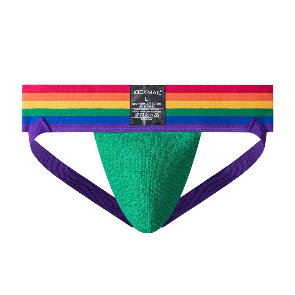 Jockmail Rainbow Pride Jockstrap