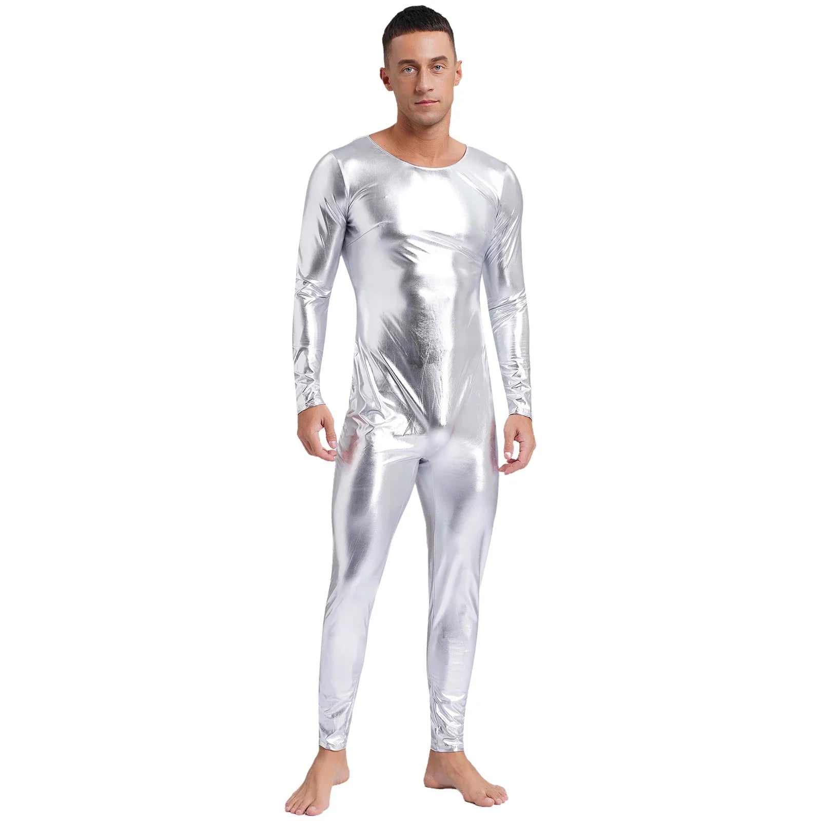 Galactic Vogue Metallic Bodysuit