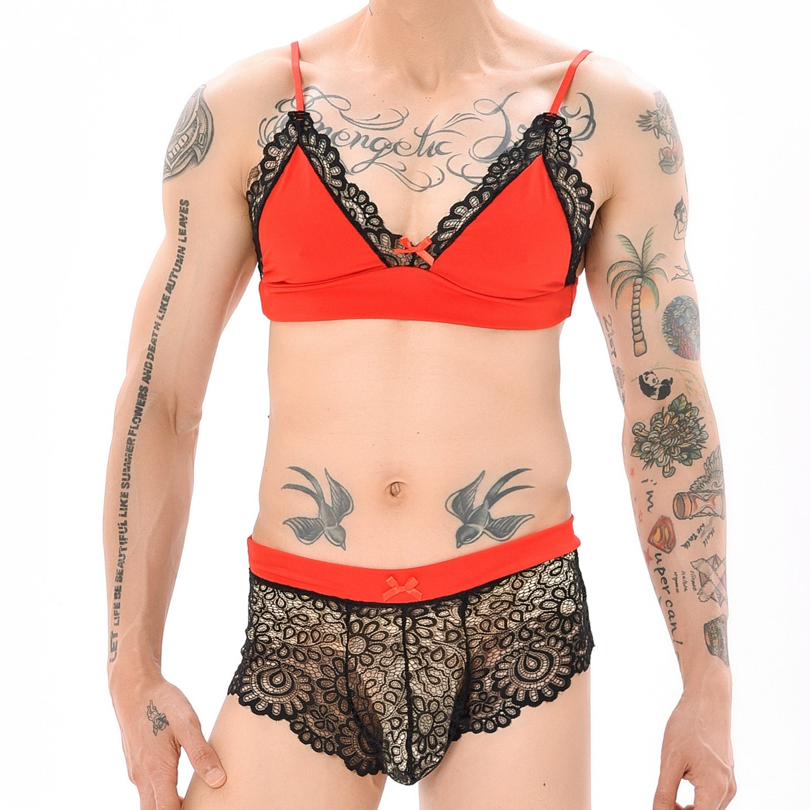 2-Piece Sexy Lingerie For Crossdressers