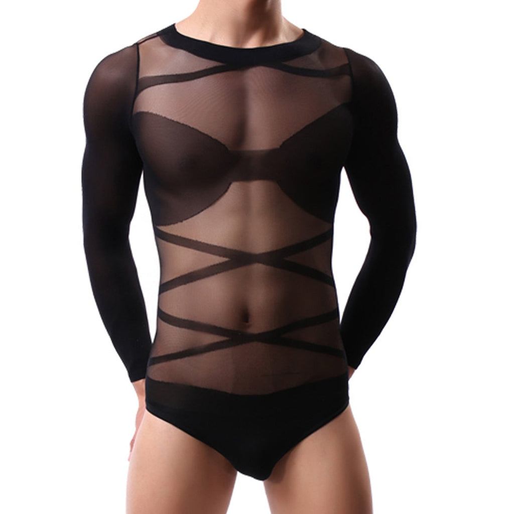 Men's Transparent High Elastic Top