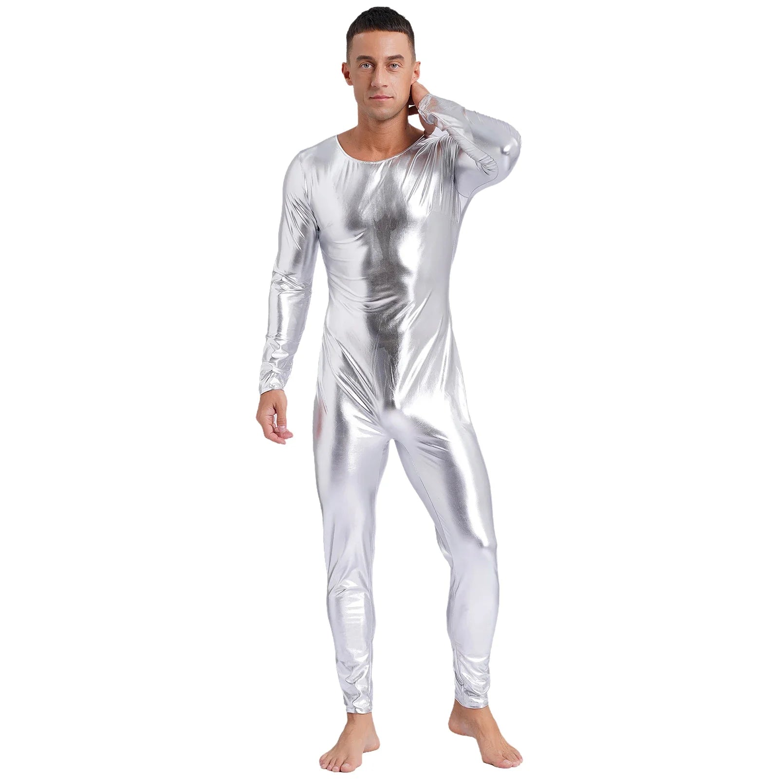 Galactic Vogue Metallic Bodysuit