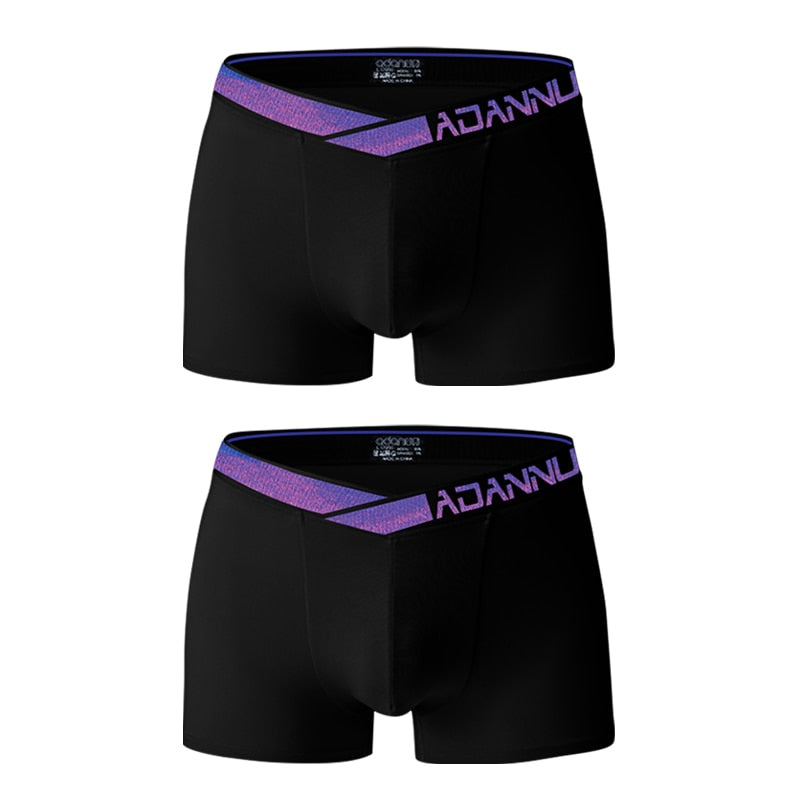 ADANNU Blue Classic Boxers (3 Pack)