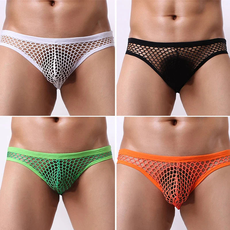 Mesh Magic Low Waist Men's Briefs