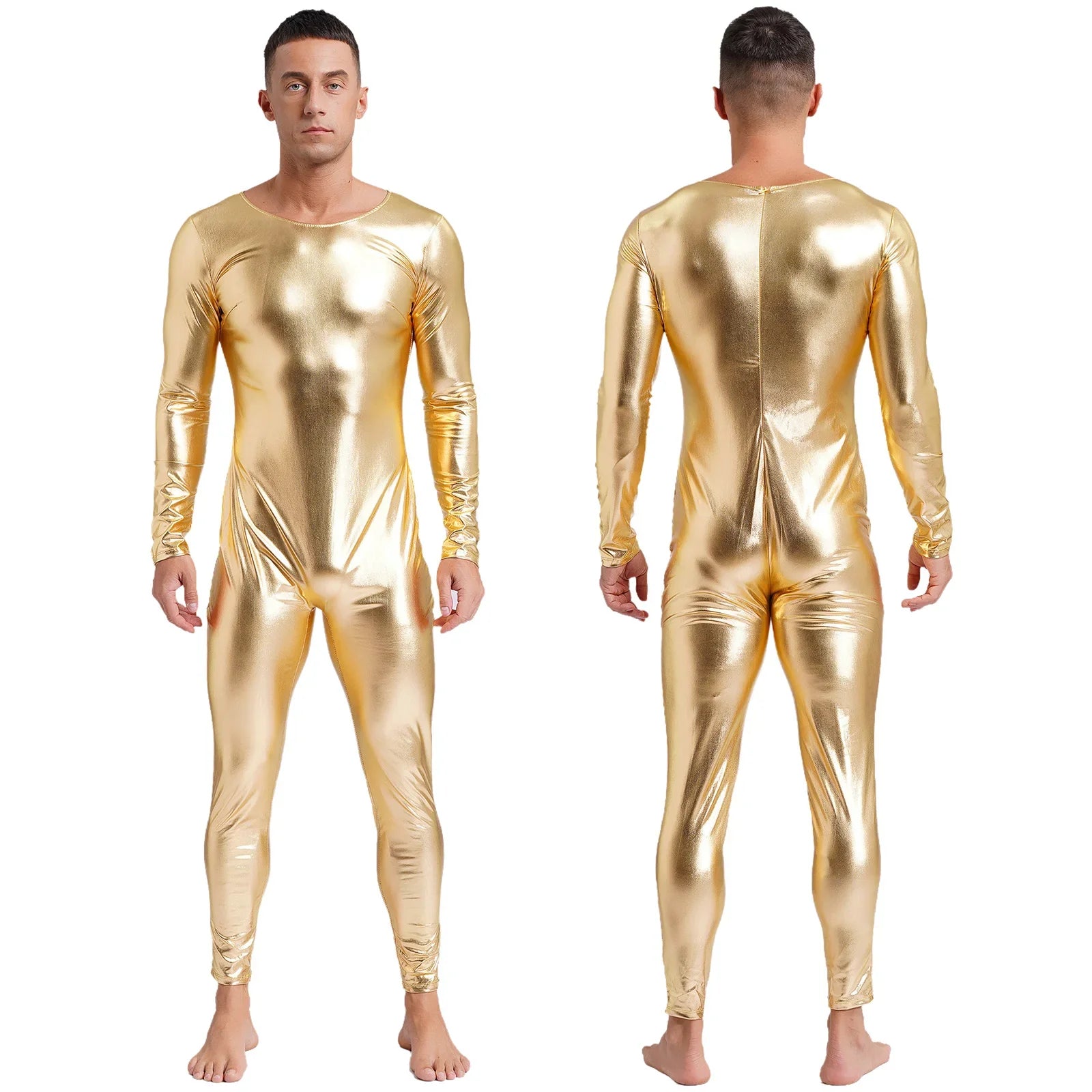 Galactic Vogue Metallic Bodysuit