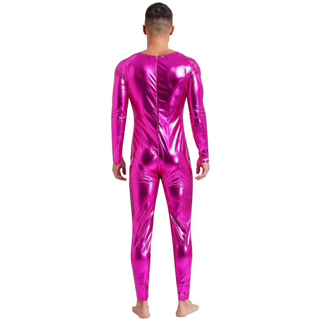 Galactic Vogue Metallic Bodysuit