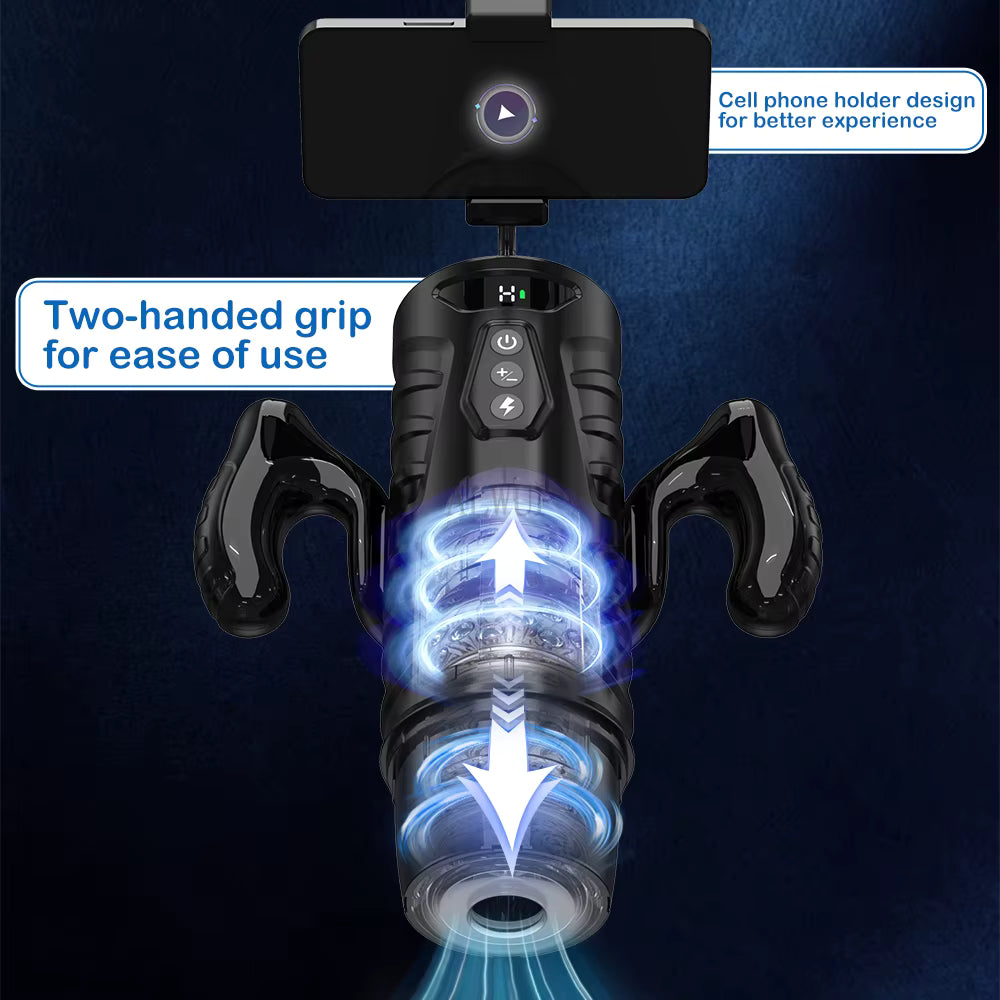 Thrusting & Rotating Games Controller Stroker