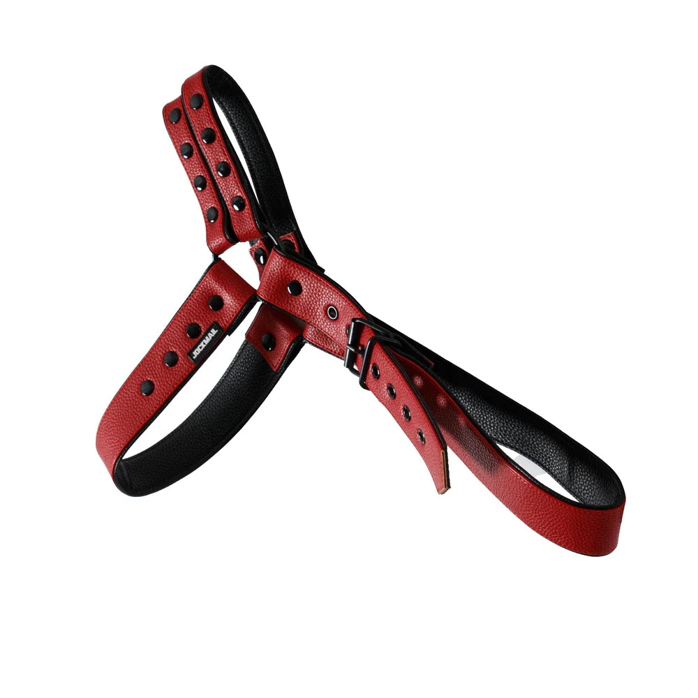 Leather Tri Harness Chest Armor