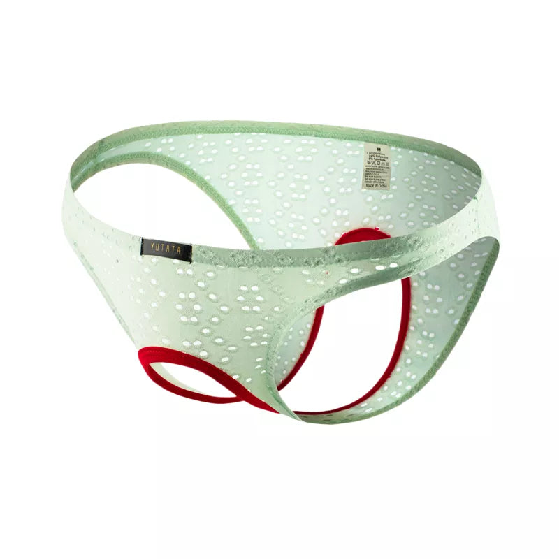 Intrigue Mesh No Crotch Panties