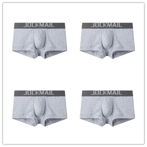 Jockmail Low Waist Boxers (4 Pack)
