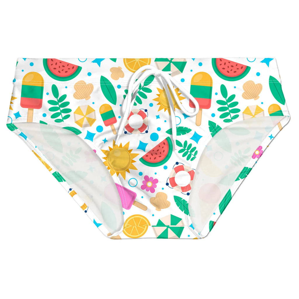 Summer Fling Swim Briefs