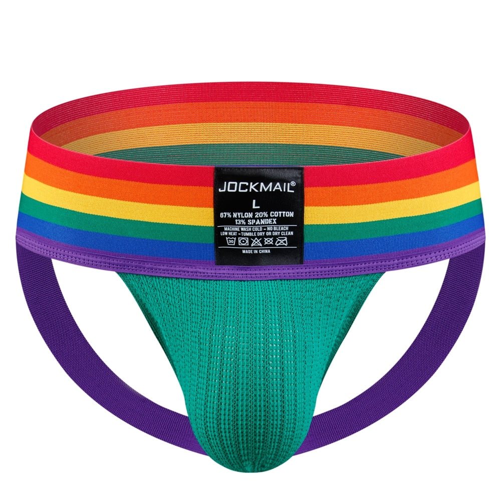 Jockmail Rainbow Pride Jockstrap