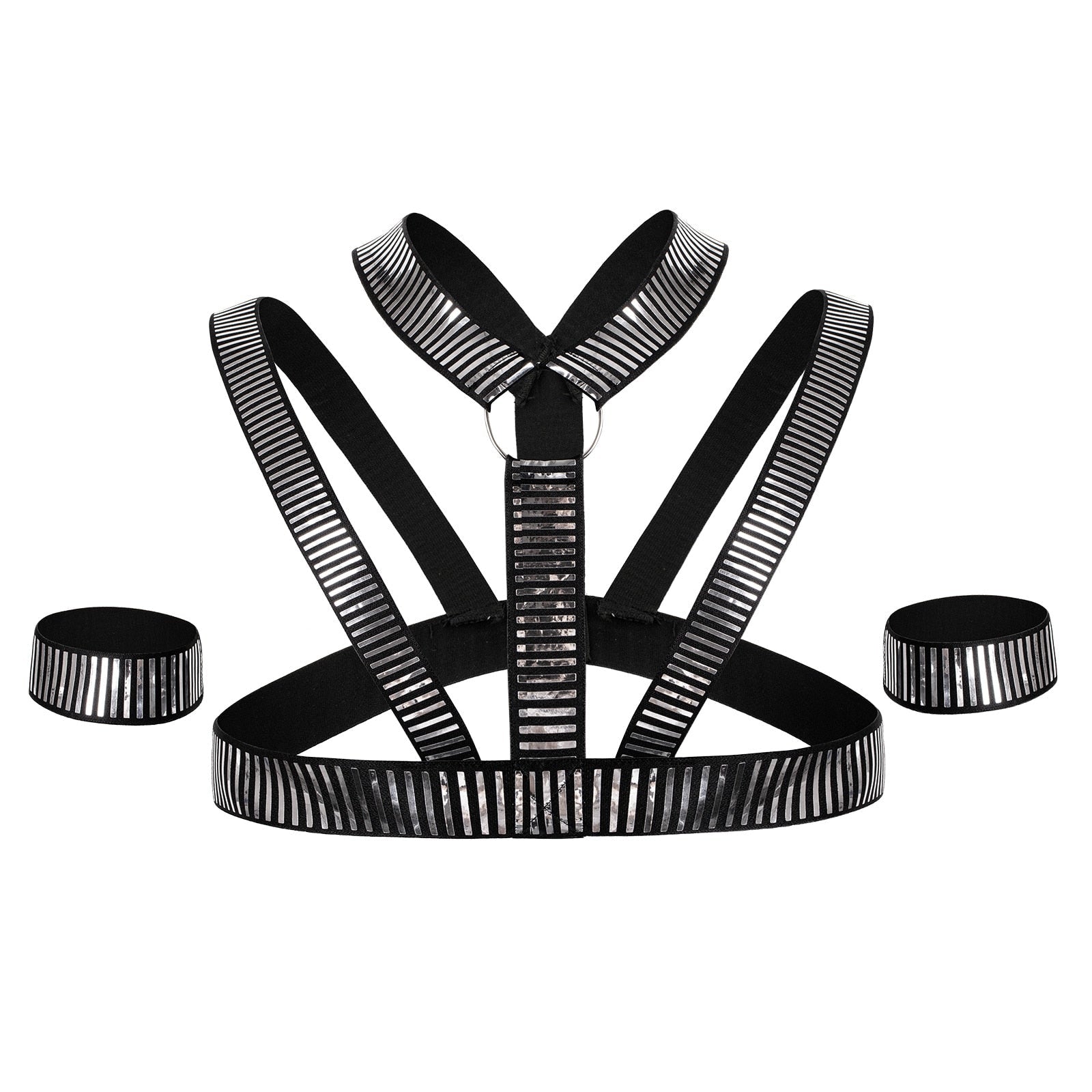 Silver Slave Daddy Harness