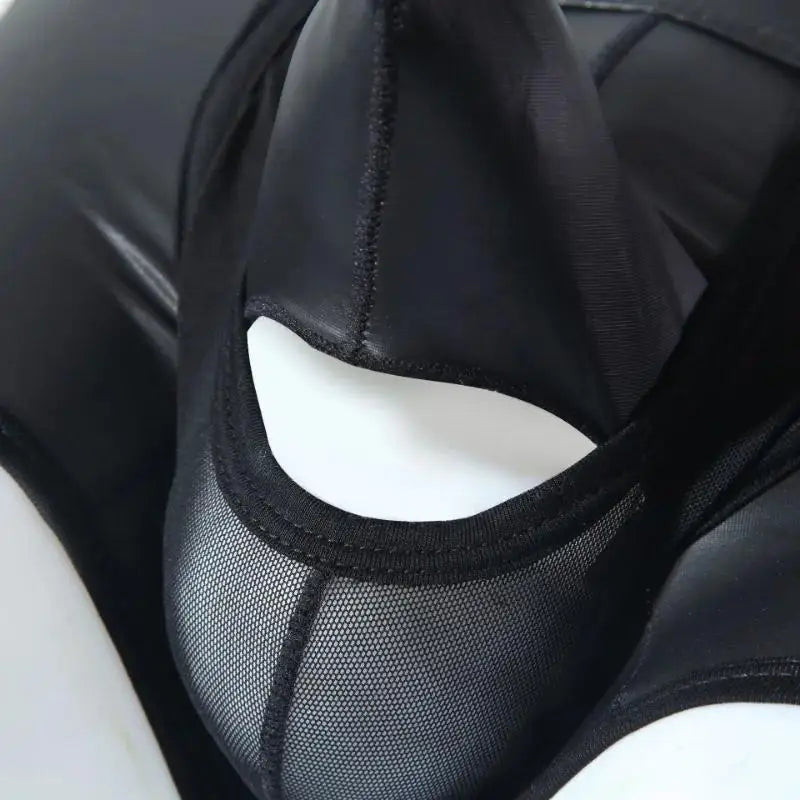 Kinky Transparent Leather Boxers