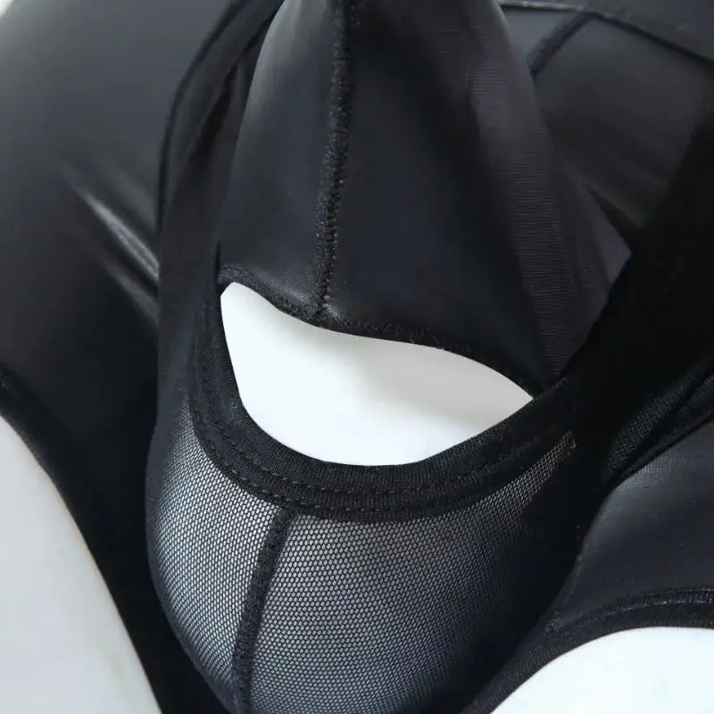 Kinky Transparent Leather Boxers