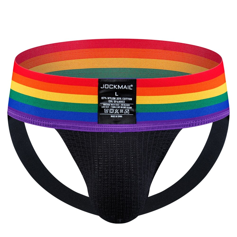 Jockmail Rainbow Pride Jockstrap