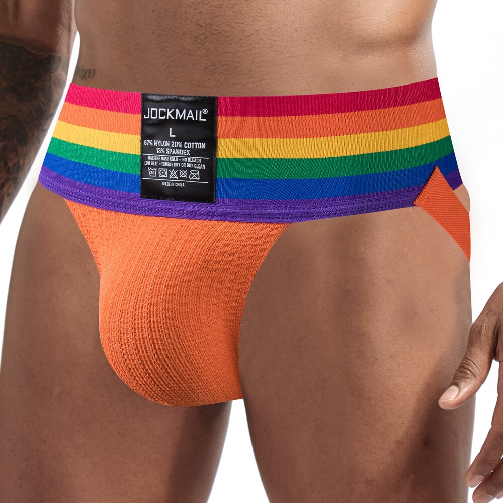 Jockmail Rainbow Pride Jockstrap