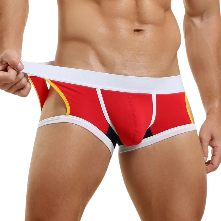 SEOBEAN Cheeky Hollow Boxer Briefs