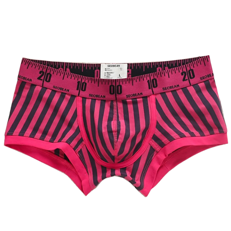 SEOBEAN Measure Up Cotton Boxer Briefs