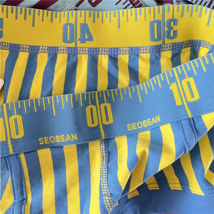 SEOBEAN Measure Up Cotton Boxer Briefs