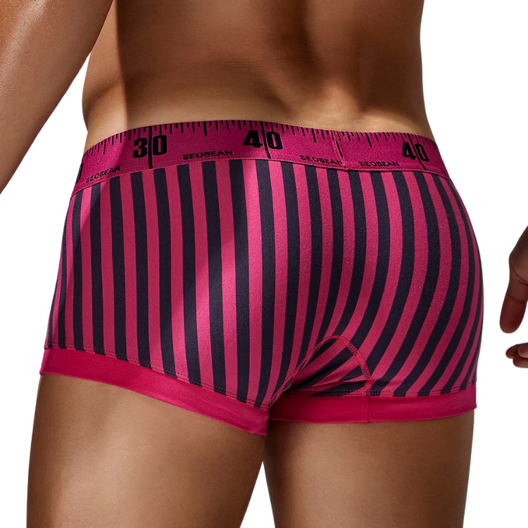 SEOBEAN Measure Up Cotton Boxer Briefs