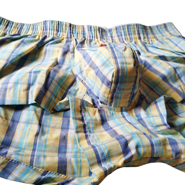 SEOBEAN Oxford Style Cotton Boxers