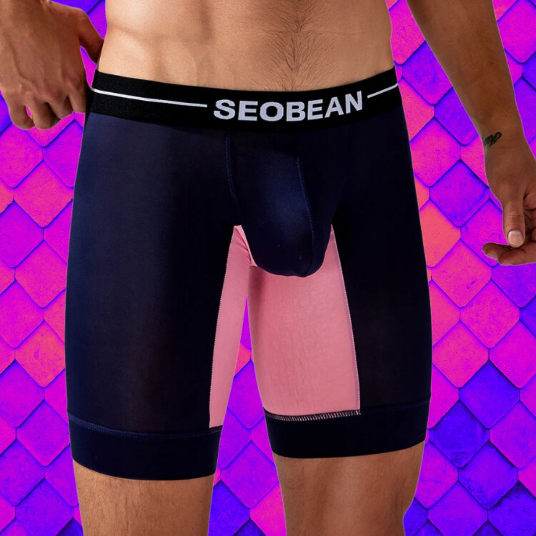 SEOBEAN PowerStretch Men's Long Boxers