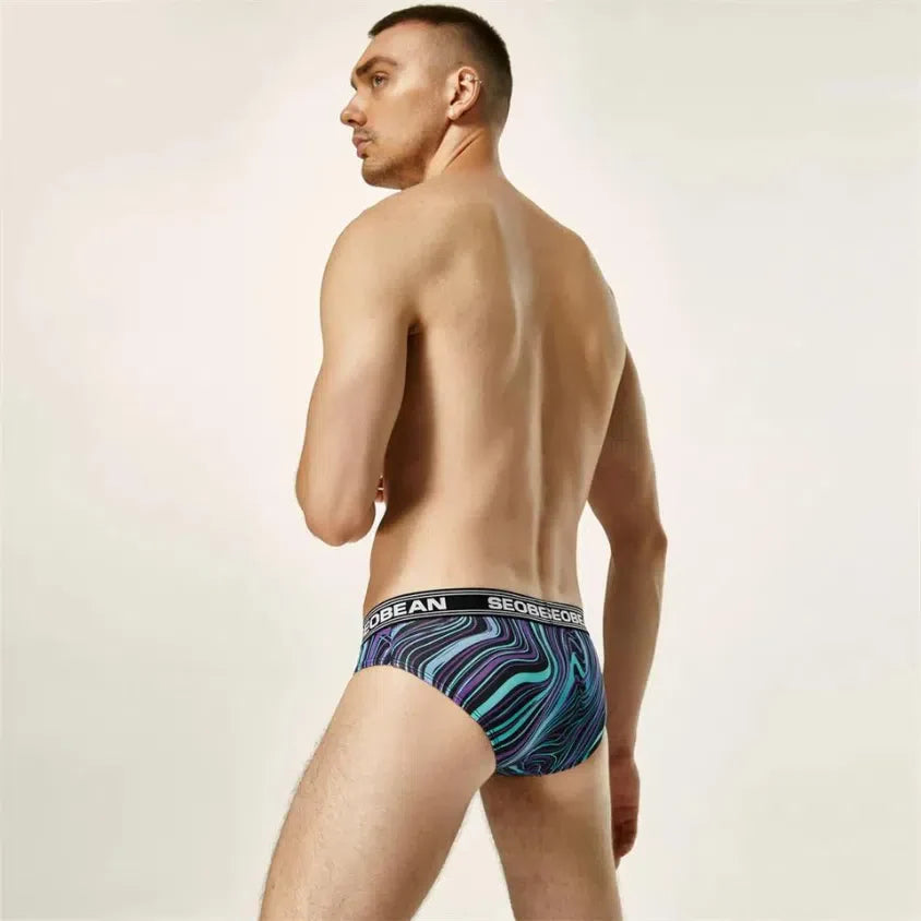 SEOBEAN Twisted Illusions Low Waist Briefs