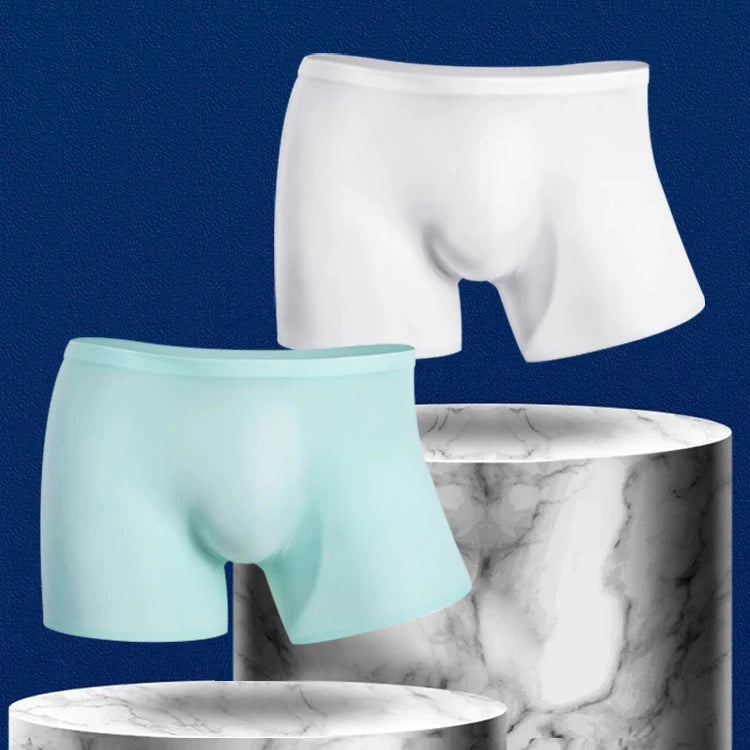 3 Pack Cool Trackless Thin Pouch Men's Trunks