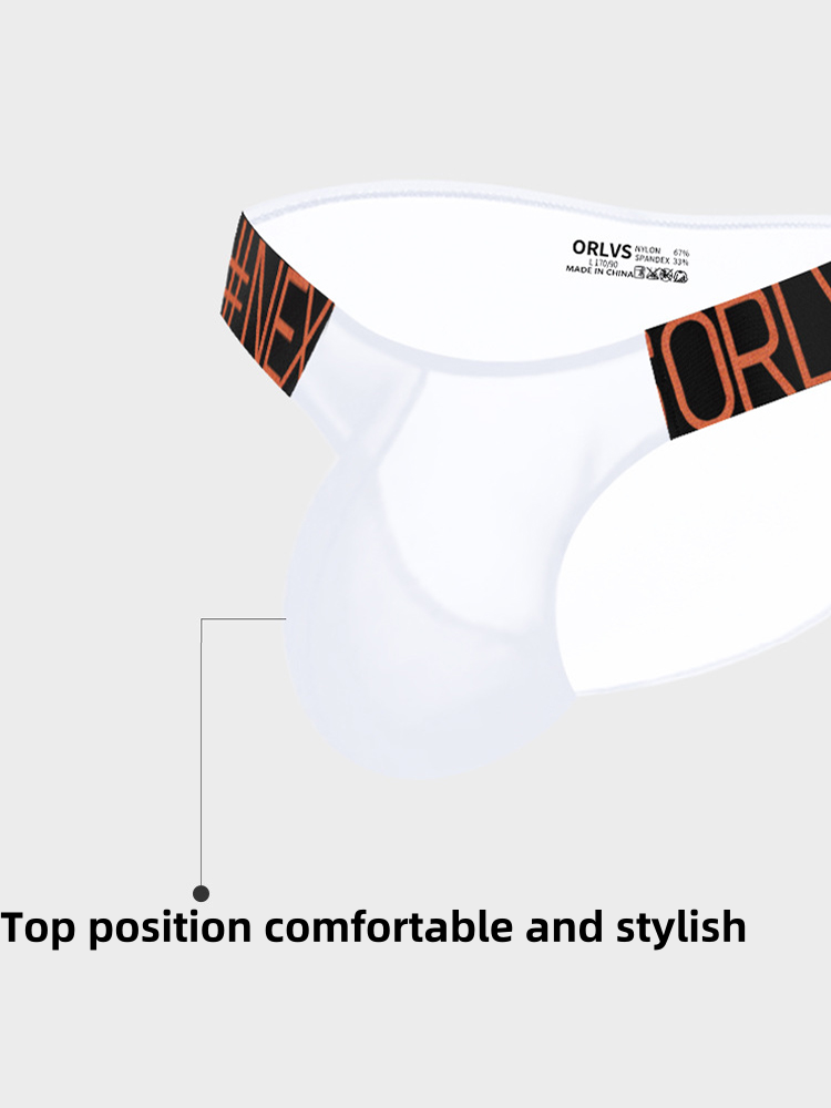 2-Pack Breathable Comfort High Slit Men's Briefs