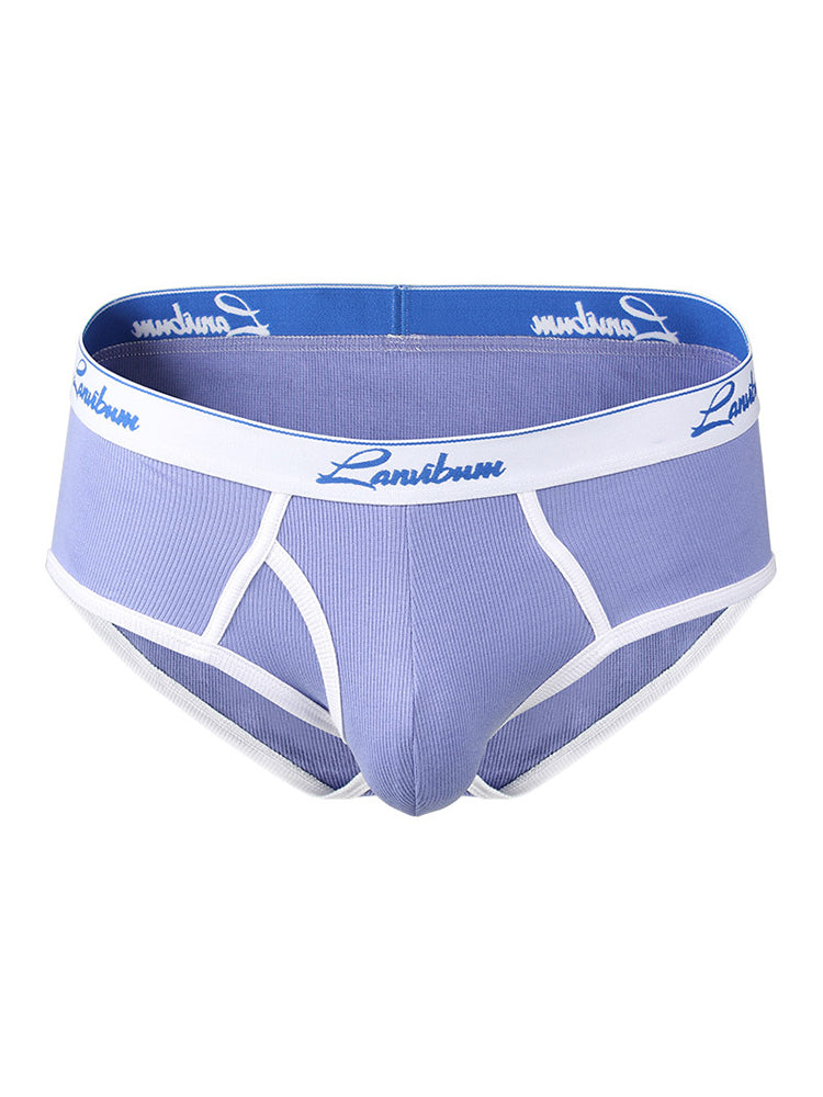 2 Pack Men's Thread Cotton Pouch Briefs