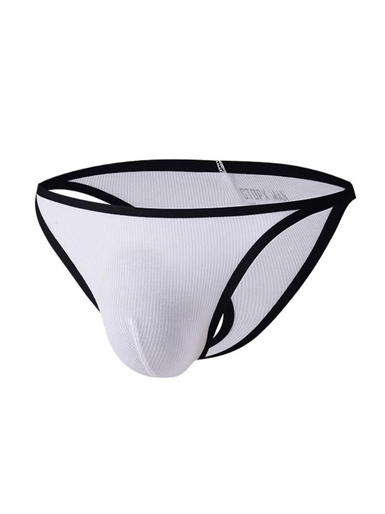 Men's Low-Rise Sexy U-Convex Thong And Briefs