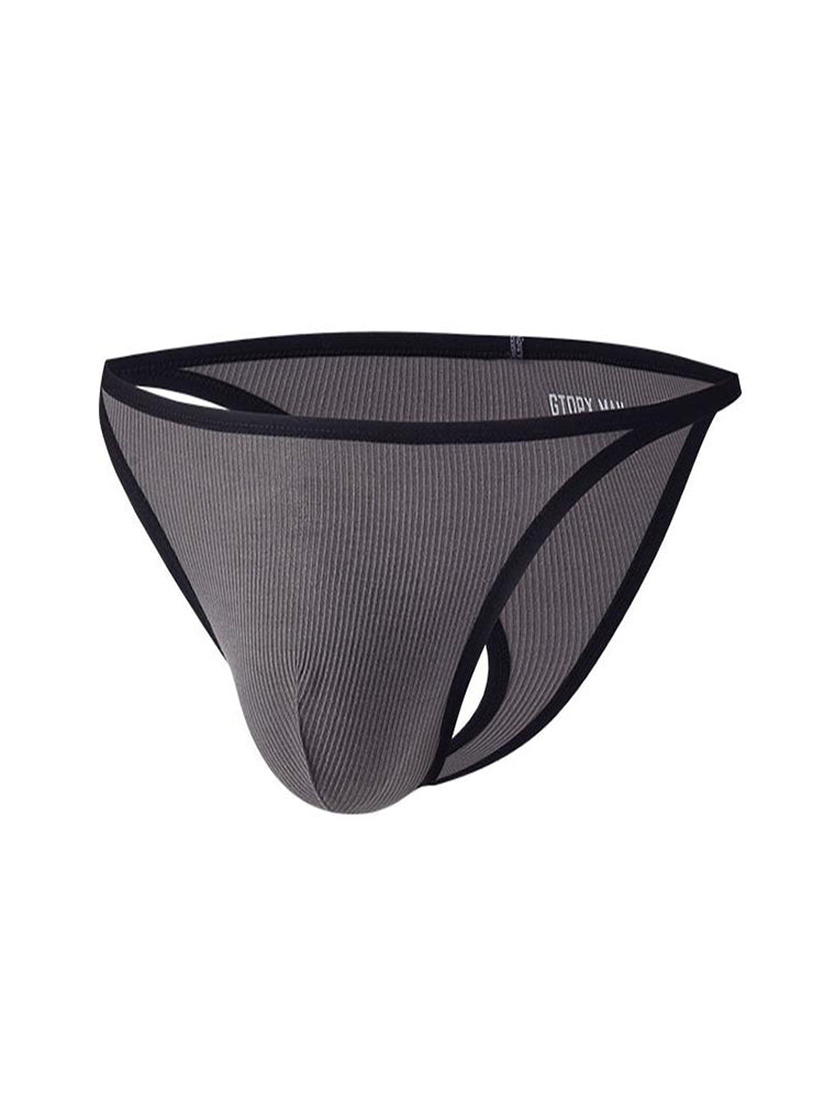 Men's Low-Rise Sexy U-Convex Thong And Briefs