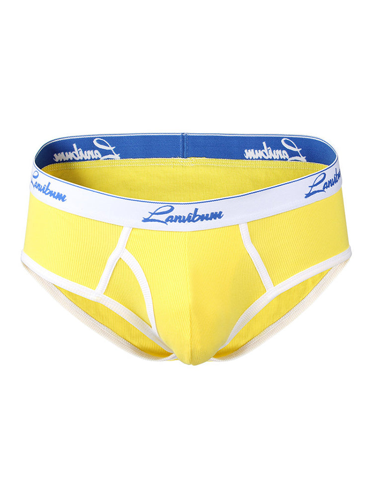 2 Pack Men's Thread Cotton Pouch Briefs