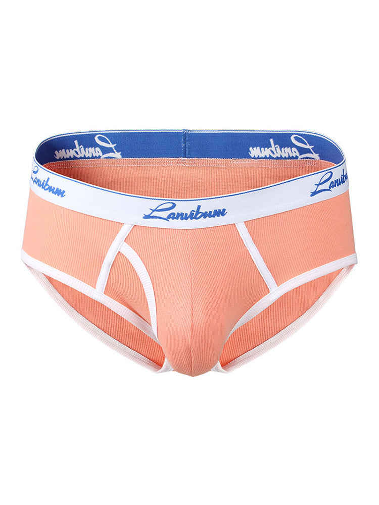 2 Pack Men's Thread Cotton Pouch Briefs