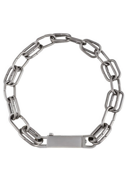 Metal Street Style Necklace Set