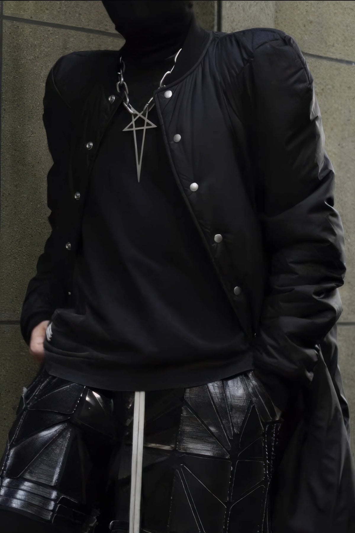 Metal Street Style Necklace Set