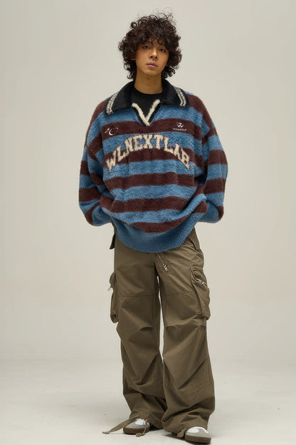 American Style Oversized Knit Sweater