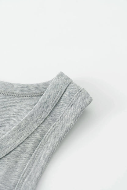 Summer Tank Top – Minimalist, Loose-Fit Workout Vest