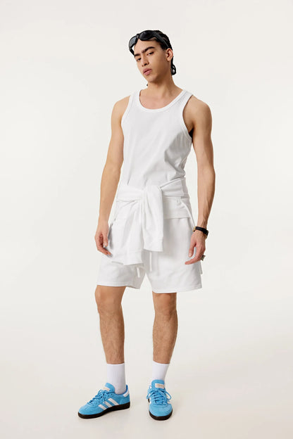 Summer Tank Top – Minimalist, Loose-Fit Workout Vest