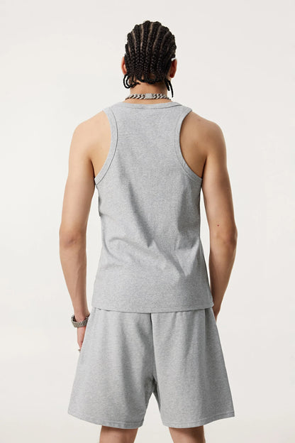 Summer Tank Top – Minimalist, Loose-Fit Workout Vest