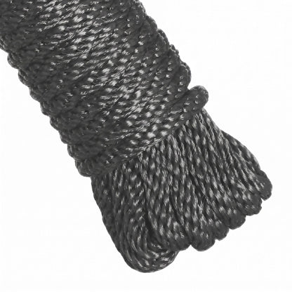 Premium Black Nylon Bondage Rope