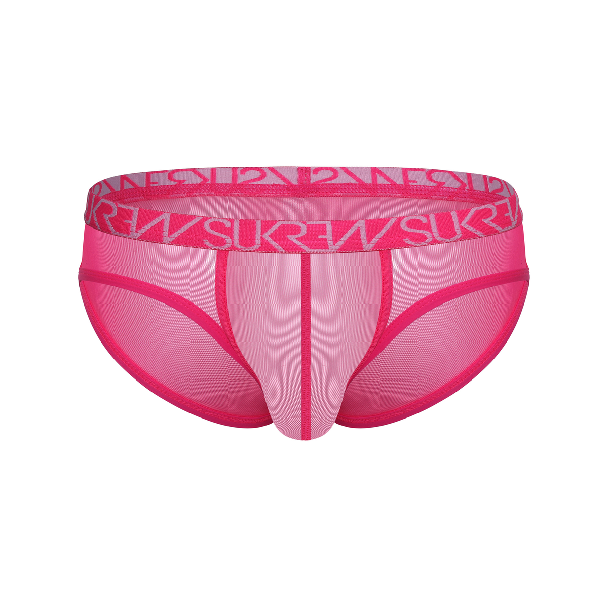 SUKREW Sheer Low-rise Brief Elect Pink