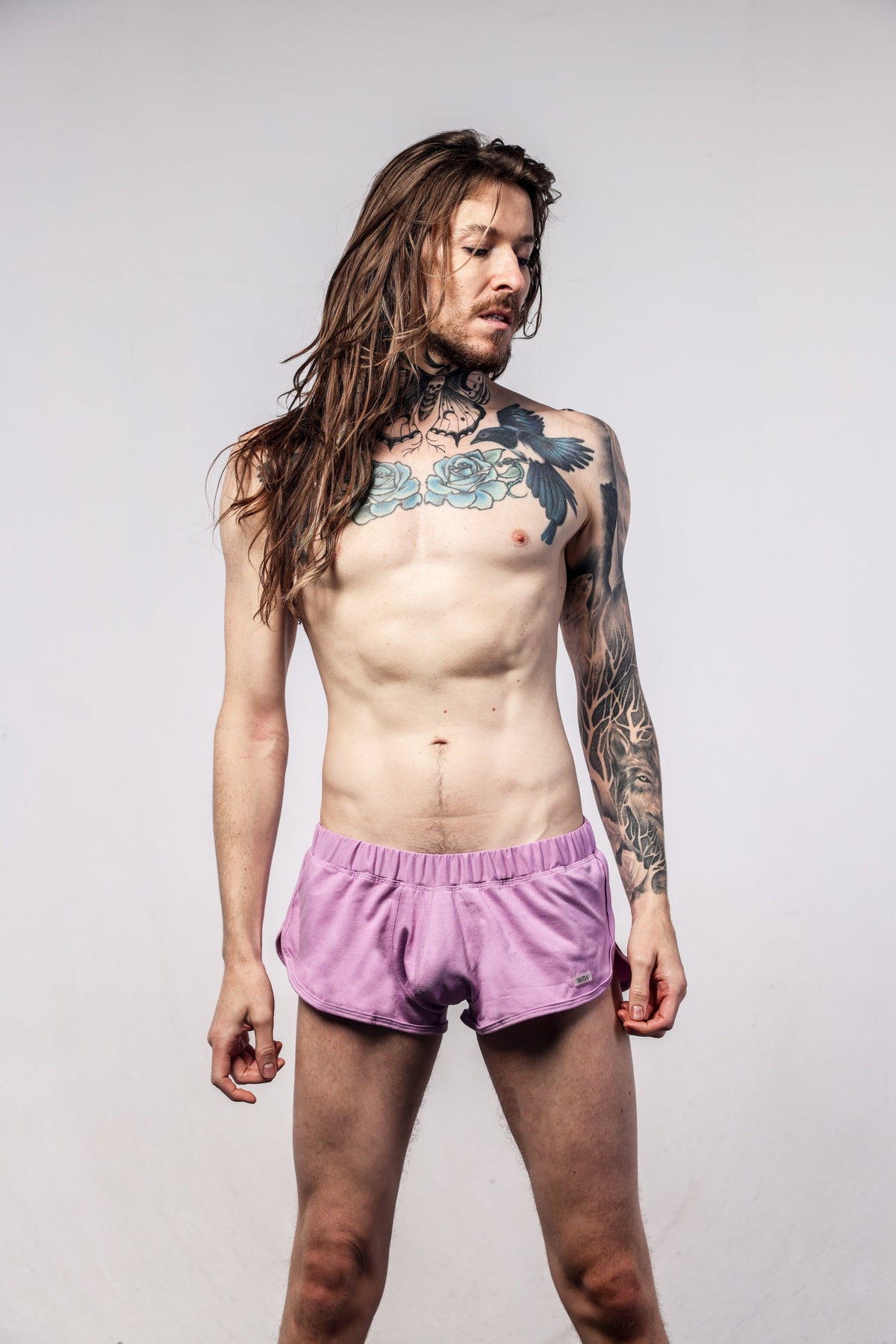 SUKREW Shorts Pale Magenta