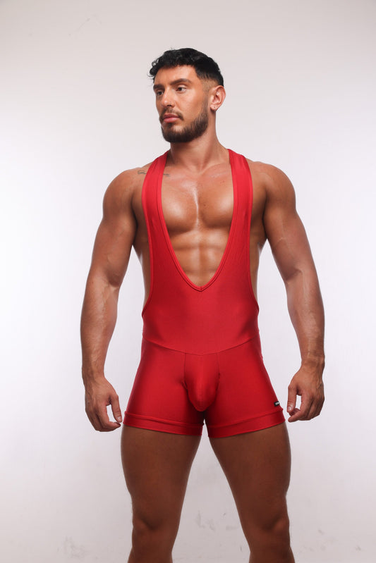 SUKREW Singlet Liberty Red