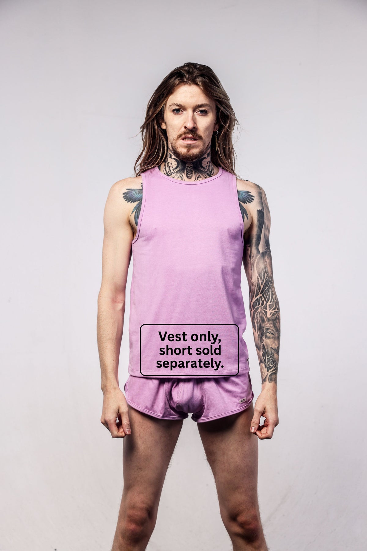 SUKREW Vest Pale Magenta