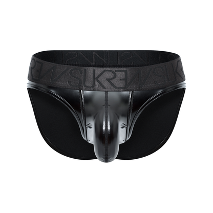 SUKREW FETISH Wet Look Classic Brief Fetish Black