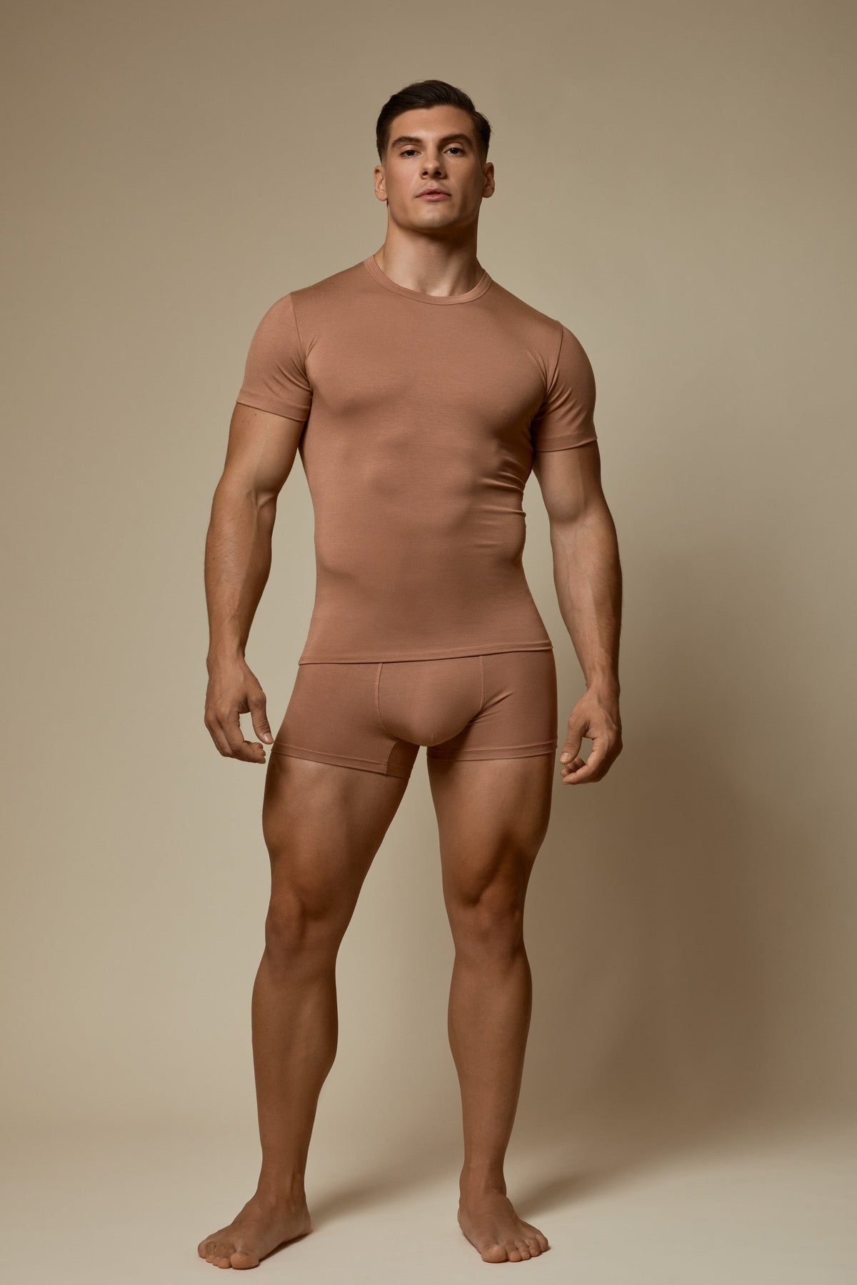 WHISPER UNDERSHIRT SECOND SKIN - MOCHA